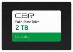 SSD накопитель CBR Lite 2.5″ 2 ТБ (SSD-002TB-2.5-LT22) 965844414502024