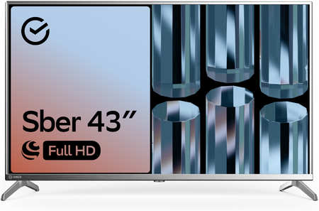 Телевизор Sber SDX-43F2012S, 43″(109 см), FHD RAM 1GB