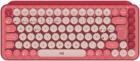 Беспроводная клавиатура Logitech POP Keys Pink (920-010718) 965844415132005
