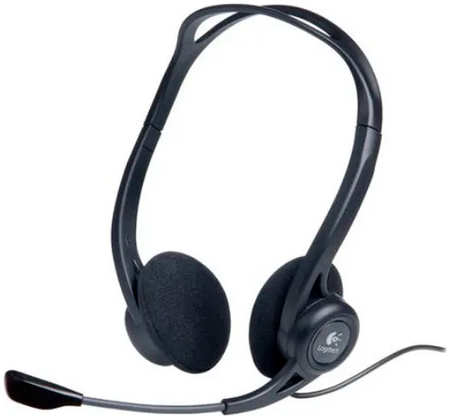 Игровые наушники Logitech Stereo Headset 960 USB, черный 965844416469411