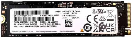 SSD накопитель Samsung PM9A1 M.2 2280 2 ТБ (MZVL22T0HBLB)