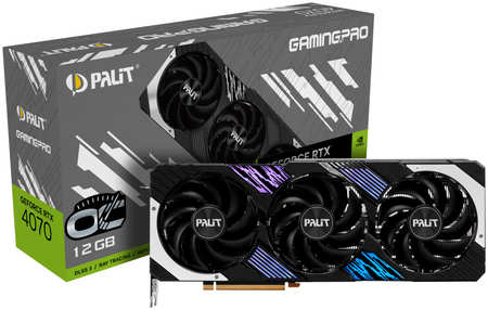 Видеокарта Palit GeForce RTX 4070 GamingPro OC (NED4070H19K9-1043A) 965844418652064