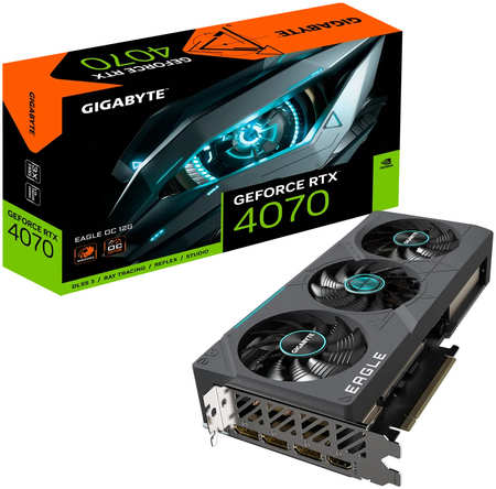 Видеокарта Gigabyte NVIDIA GeForce RTX4070 EAGLE OC (GV-N4070EAGLE OC-12GD) GeForce RTX 4070 EAGLE OC 965844418677340