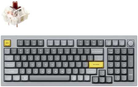 Проводная игровая клавиатура Keychron Q5-N3 Gray (Q5-N3-RU) 965844419277047