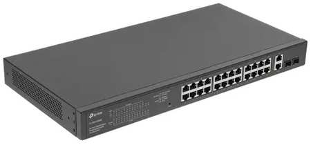 Коммутатор TP-Link TL-SG1428PE Easy Smart серый (TL-SG1428PE) 965844419683606