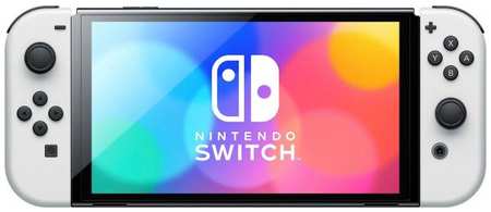 Игровая приставка Nintendo Switch OLED 64 ГБ Белый 965844419807851