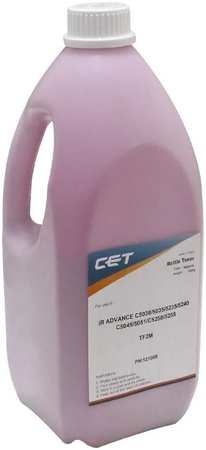 Тонер CET TF2-M, для CANON iR ADVANCE C5051/C5030, пурпурный, 1000грамм, бутылка 965844421009616