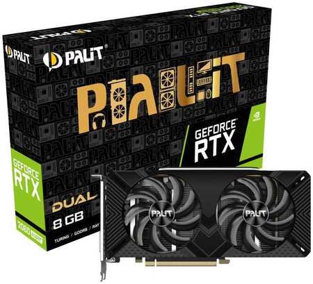 Видеокарта Palit NVIDIA GeForce RTX 2060 Super DUAL (NE6206S018P2-1160A-1) 965844421206871