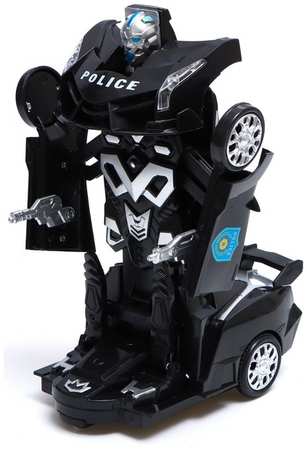 АВТОБОТЫ Робот радиоуправляемый Полицейский, трансформируется, световые и звуковые эффекты 965844421968871