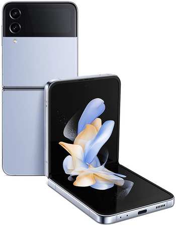 Смартфон Samsung Galaxy Z Flip4 128 ГБ голубой 965844422338358