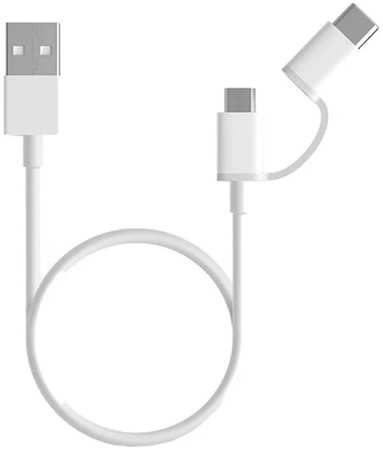 Кабель 2in1 USB Type-C-Micro Xiaomi (Mi) 100 см, белый SJV4082TY 965844422395749