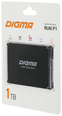 Внутренний SSD накопитель DIGMA 2.5″ 1 ТБ (DGSR2001TP13T)