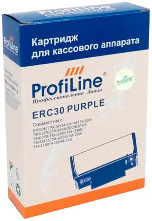 Картридж для матричного принтера Profiline (PL-ERC-30/34/38/) пурпурный, совместимый