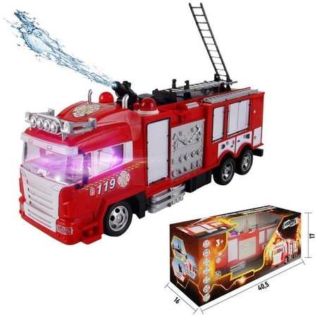 Пожарная машина на радиоуправлении Young Racer MK666-192NA аккум. заряд. в коробке 965844422528970