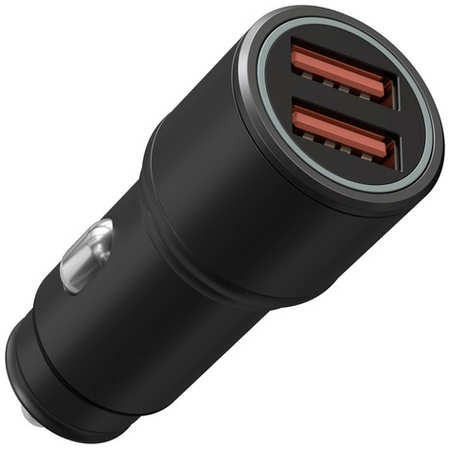 Автомобильное зарядное устройство Wiiix UCC-4-2-05-96, 2.4A, черный 965844422689630