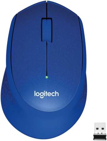 Беспроводная мышь Logitech M330 Silent Plus Blue (910-004925) 965844423748064