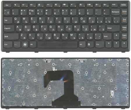OEM Клавиатура для ноутбука Lenovo IdeaPad S300 S400 S405 черная 965844424137356