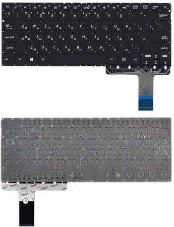 OEM Клавиатура для ноутбука Asus ZenBook UX330CA черная с подсветкой 965844424137560