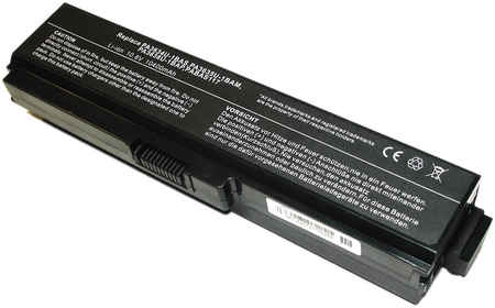 Аккумулятор для ноутбука Toshiba L750 (PA3634U-1BAS) 10400mAh 10.8V OEM черная