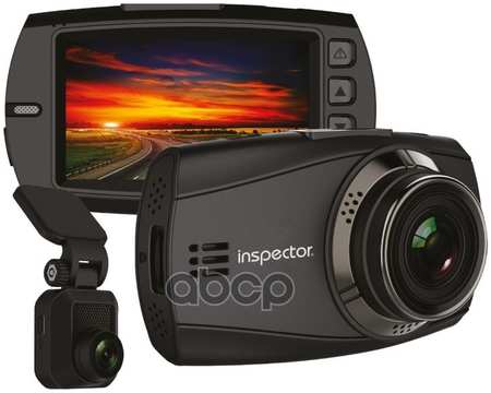 Видеорегистратор Inspector Cyclone монитор 2.7, Full-Hd, 2 камеры 965844424598567