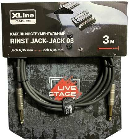 Кабель аудио 1xJack - 1xJack Xline Cables RINST JACK-JACK 03 965844424874484