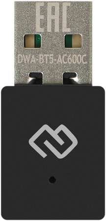 Сетевой адаптер WiFi + Bluetooth Digma USB 2.0 dwa-bt5-ac600c