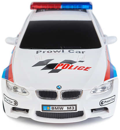 XRACE Машина на Р/У BMW M3 POLICE 1:18, свет, на бат. 866-1803P 205430 965844425683589
