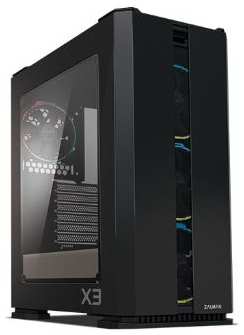 Корпус компьютерный Zalman X3 BLACK черный 965844426018064
