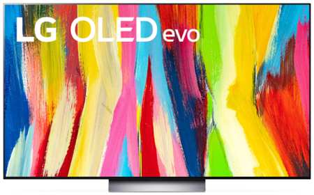Телевизор LG OLED77C2RLA, 77″(195 см), UHD 4K