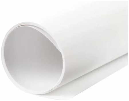 Фон пластиковый Vibrantone 1x1,4м Arctic White, белый