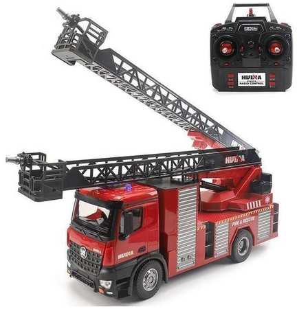 HuiNa Hui Na Toys Пожарная машина 1:14 на р/у (свет, звук, спрей) 1561 965844426246771