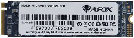 SSD накопитель AFOX ME300 Series M.2 2280 512 ГБ (ME300-512GN) 965844426355260