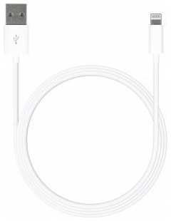 Deppa Кабель для Apple Lightning MFI Deppa 2м белый 72385 965844426361280