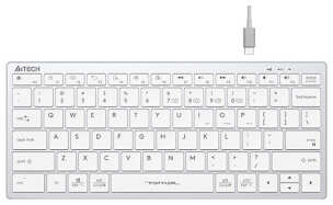 Беспроводная клавиатура A4Tech Fstyler FBX51C White (1678100) 965844426361712