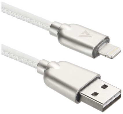 Кабели USB ACD-Allure Lightning USB-A, белый