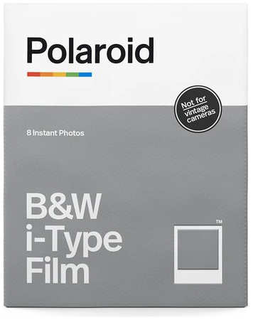 Картридж Polaroid i-Type B&W film, белые рамки, ч/б снимки, 8 кадров 965844426526192
