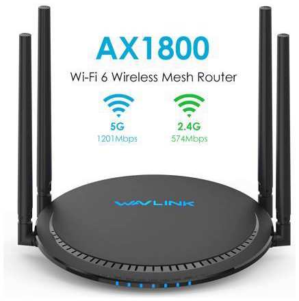 Wi-Fi роутер Wavlink Black (WL-WN531AX2) 965844426541909