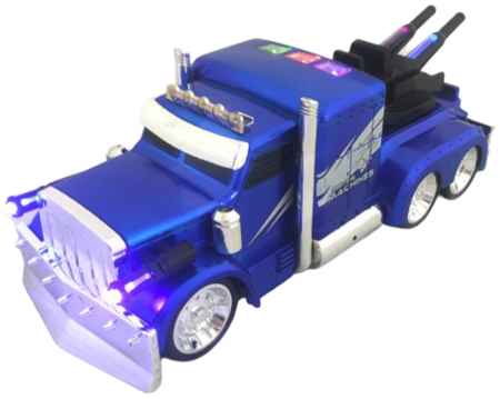 Радиоуправляемый боевой грузовик на радио управлении Jin Xiang Toys 76599-BLUE 965844426799435