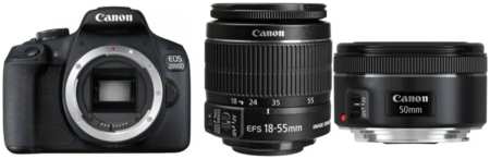 Зеркальный фотоаппарат Canon EOS 2000D Kit