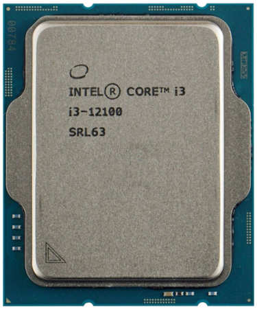 Процессор Intel Core i3 12100 LGA 1700 OEM Core i3-12100 965844427297855