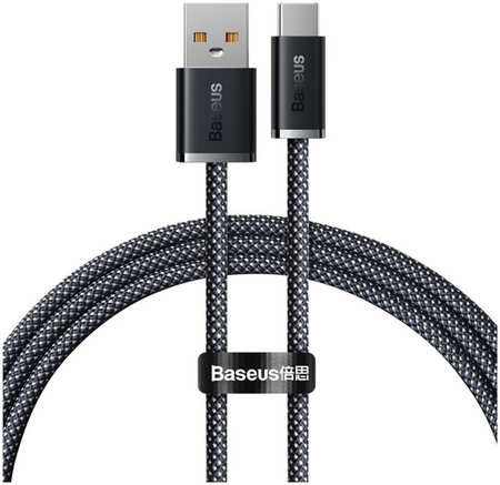 Кабель Baseus Dynamic USB - Type-C 100W, 1 м, черный (CALD000616) 965844427371584