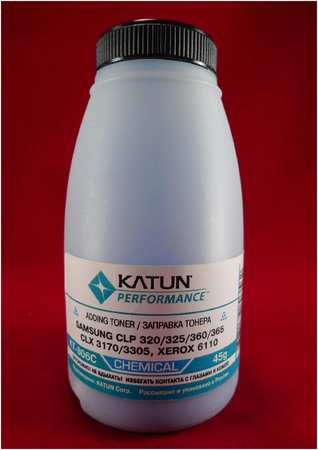 Тонер для лазерного принтера katun (KT-806С) голубой, совместимый 965844427390744
