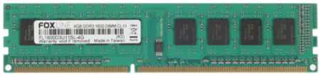 Оперативная память Foxline (FL1600D3U11SL-4G), DDR3L 1x4Gb, 1600MHz