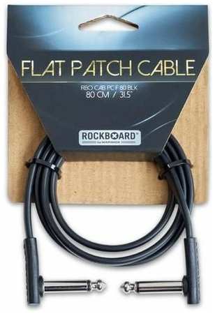 Кабель аудио 1xJack - 1xJack ROCKBOARD RBO CAB PC F 80 BLK 0.8m 965844427569802