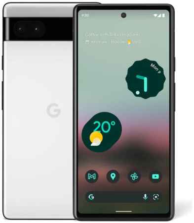 Смартфон Google Pixel 6A 6/128Gb Chalk (US) 965844427574528