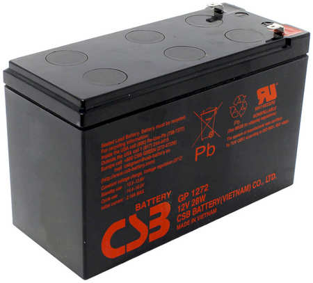 Аккумуляторная батарея CSB GP1272 F1 (12V28W) 965844427639116
