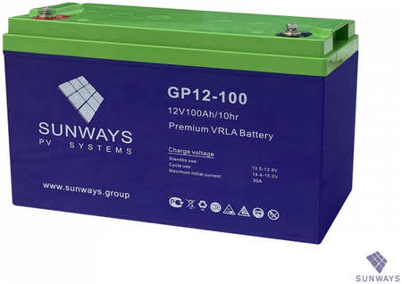 Аккумуляторная батарея SUNWAYS GP 12-100