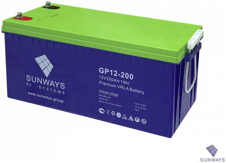 Аккумуляторная батарея SUNWAYS GP 12-200 965844427639602