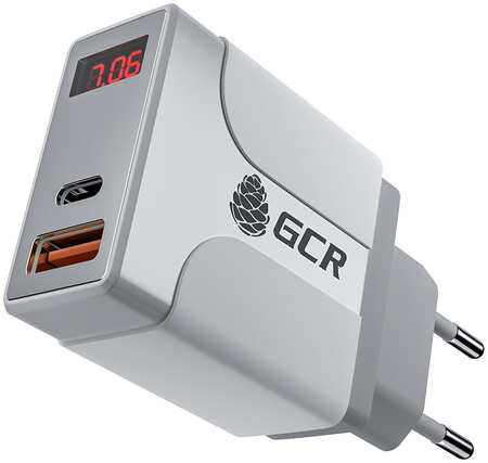 Greenconnect Сетевое зарядное устройство GCR на 2 USB порта (QC 3.0 + PD 3.0 ), белый, GCR-52885 965844427655948