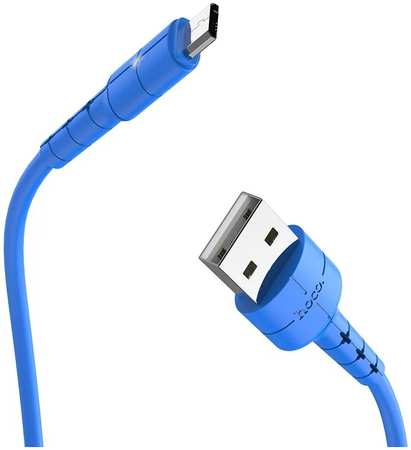 Дата-кабель Hoco X30 Star, USB - MicroUSB, синий (91165) 965844427659360